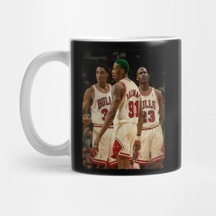 The Big Three in Bulls Chicago #2 Mug
